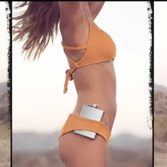 Boys + Arrows Dylan Goldilocks Ribbed Bikini Top - Picture 14 of 14